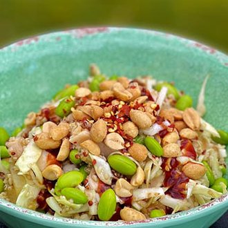 Asian Bowl - Sunde Bowls - Sund Salat - Asiatisk Salat - God Mad - Hjemmelavet -Takeaway Højbjerg - Tabata Foodpoint - God smag