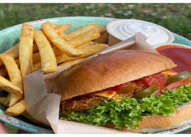 Pull Pork - Årstidens Burger - Tabatas Burger - Foodpoint - Takeaway Højbjerg - Burger Tabata - Burger takeaway - Lækker takeaway