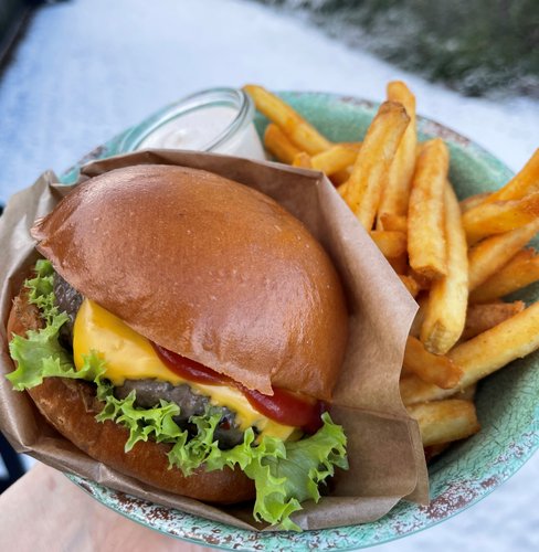 Okseburger - Tabatas Burger - Foodpoint - Takeaway Højbjerg - Burger Tabata - Burger takeaway - Lækker takeaway